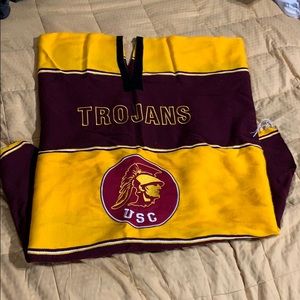 USC Authentic poncho